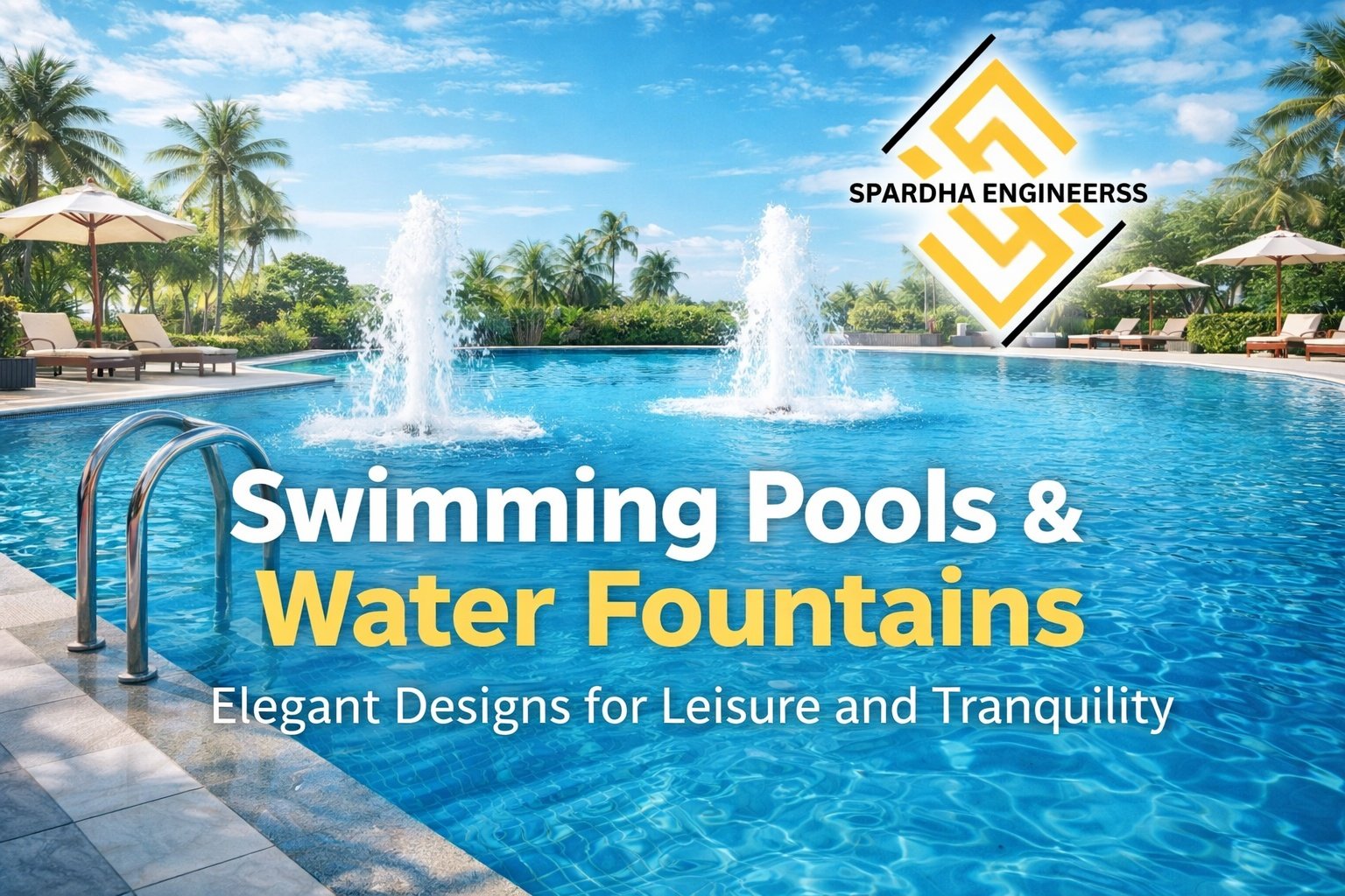 Swimming Pool Water Fountain