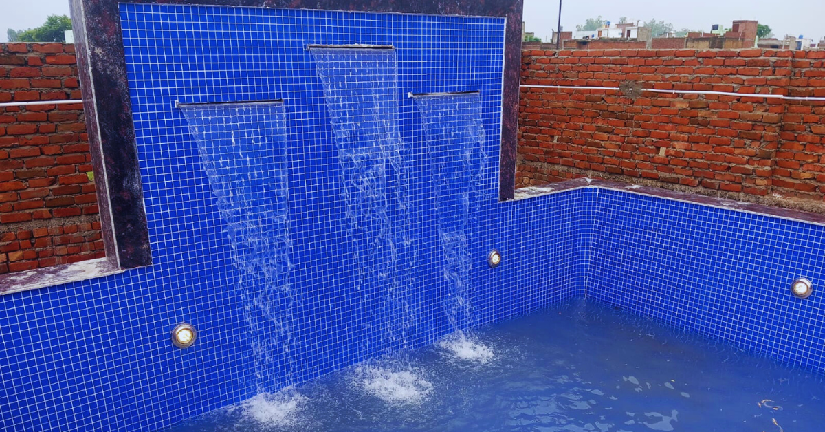 Swimming Pool Water Fountain
