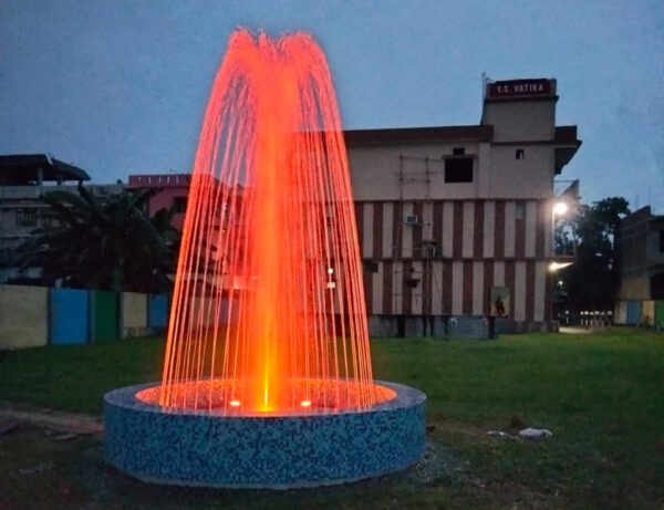 Musical fountain