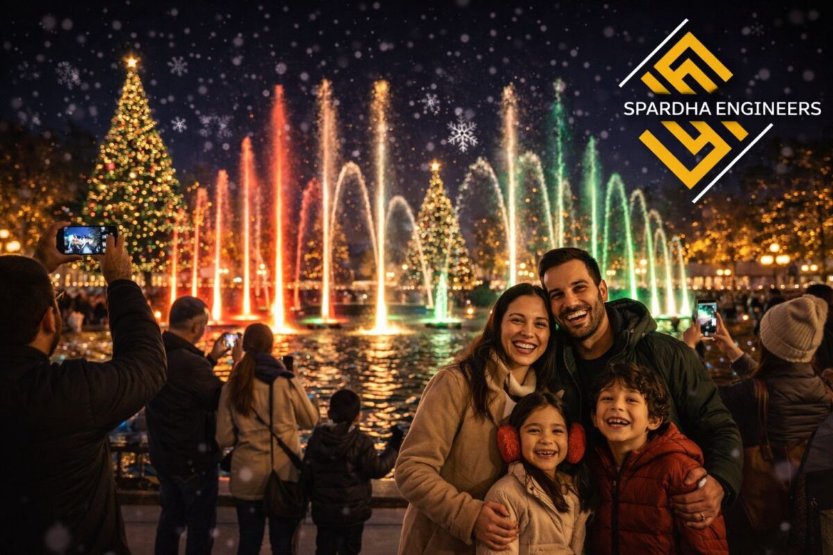 Christmas Musical Fountains