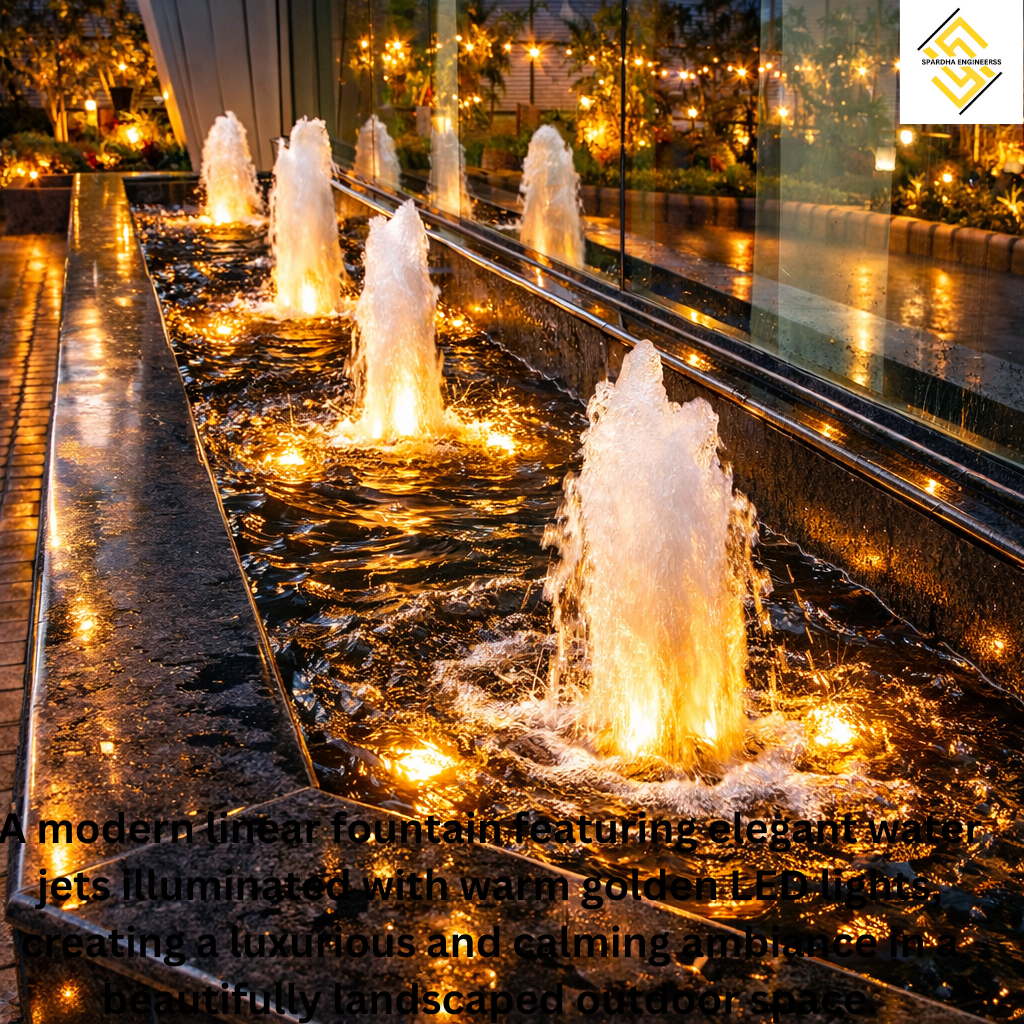 Fountain nozzle in Ghaziabad for outdoor water features
