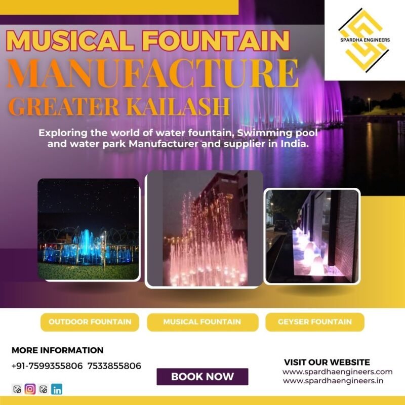 Musical Fountain Manufacturer