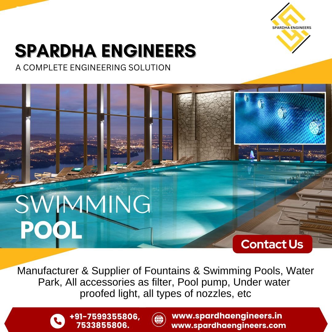 Swimming pool construction in Noida with workers building a luxury residential pool