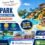 Modern water park developed by Spardha Engineers featuring colorful water slides, wave pool attractions, splash play areas, and advanced water park rides designed for family entertainment in Madhya Pradesh.