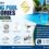 Premium Swimming Pool Accessories including pool pumps, sand filters, pool ladders, skimmers, vacuum heads, hoses, pool brushes, test kits, floating chlorinators, and cleaning equipment by Spardha Engineers.
