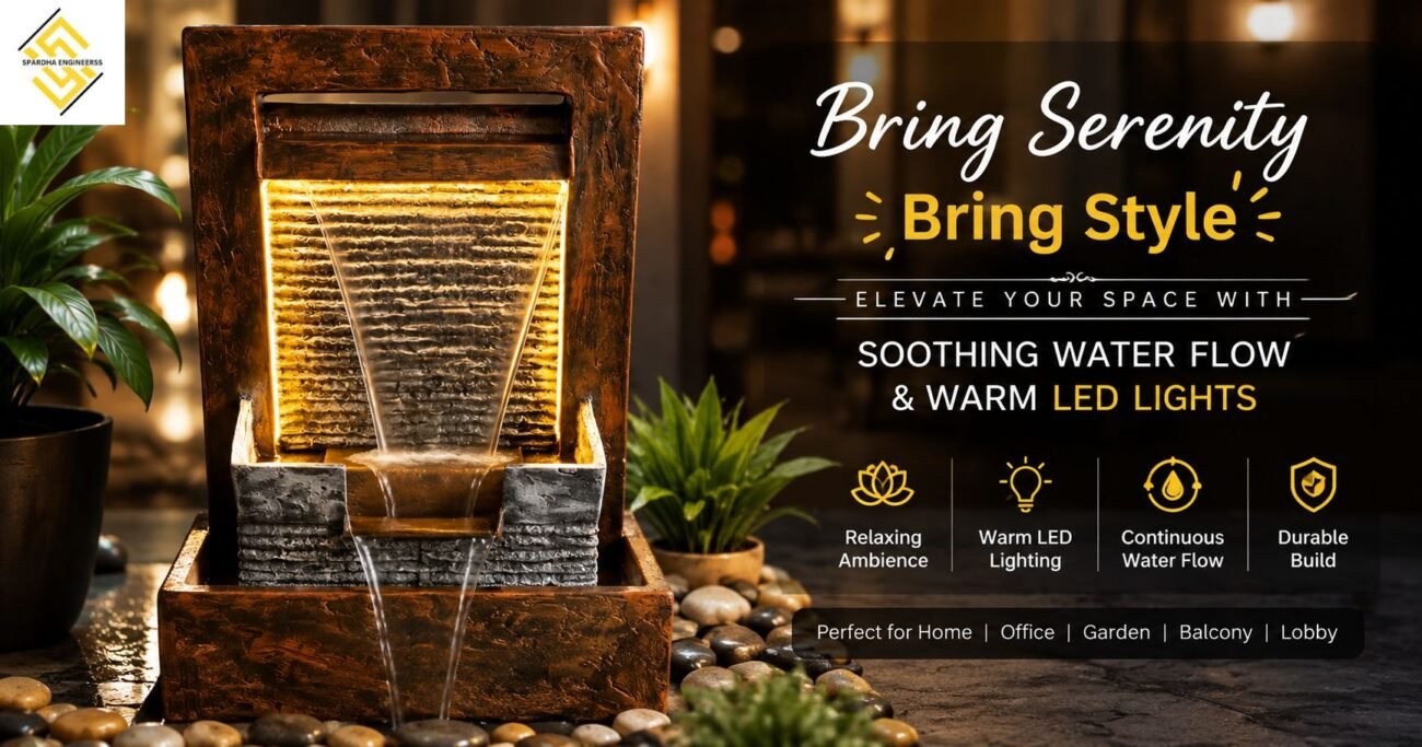 Modern Water Fountain Design by Water Fountain Manufacturer in India